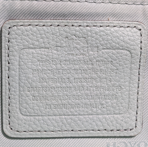 🌊Seafoam Coach Turnlock Backpack - Picture 7 of 14